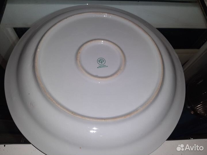 Блюдо кольдиц фарфор из гдр