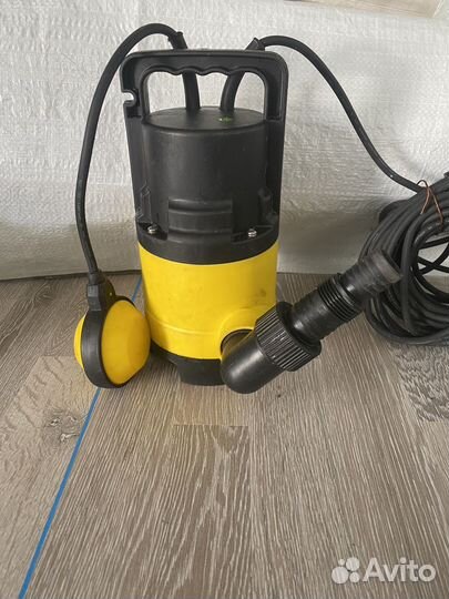 Дренажный насос для грязной воды новый