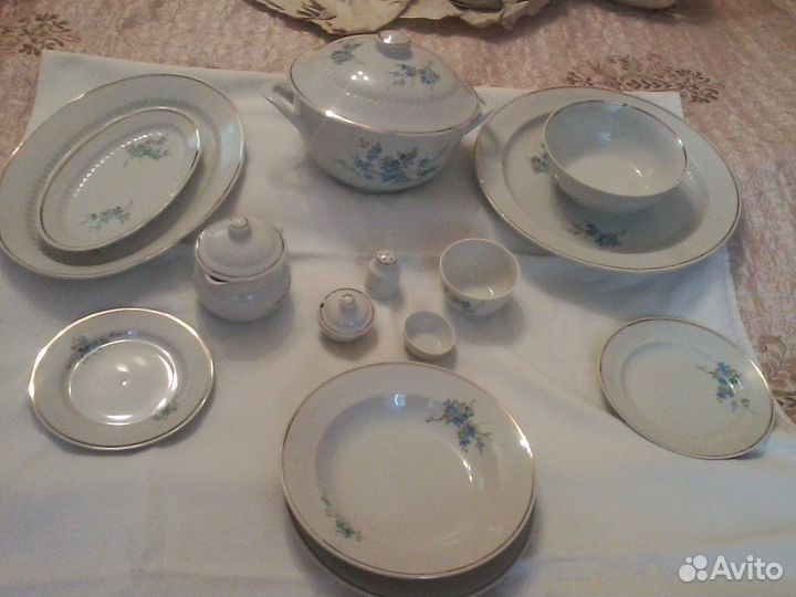 Столовый сервиз СССР новый