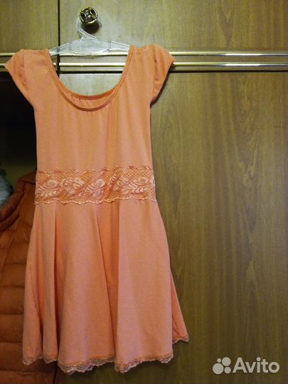 Платье-купальник для танцев и гимнастики