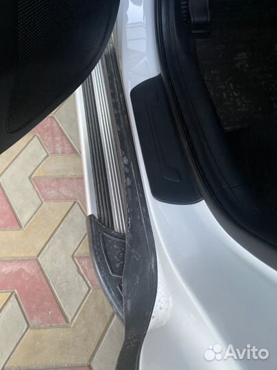 Пороги подножка на kia sportage 4