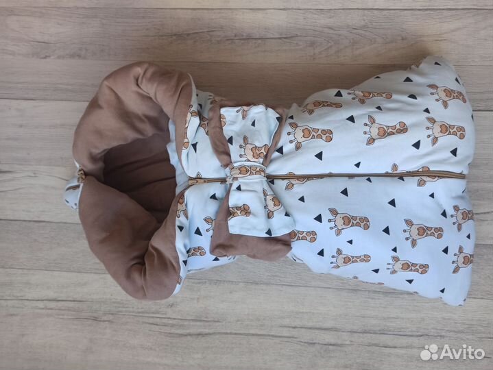 Конверт одеяло на выписку зима