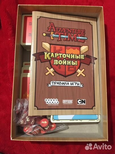 Время приключений Карточные воины