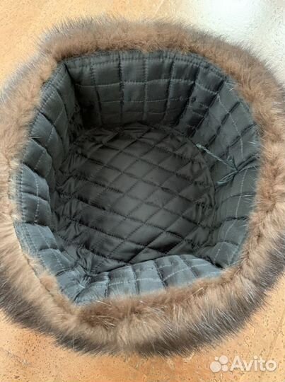 Шапка норковая женская