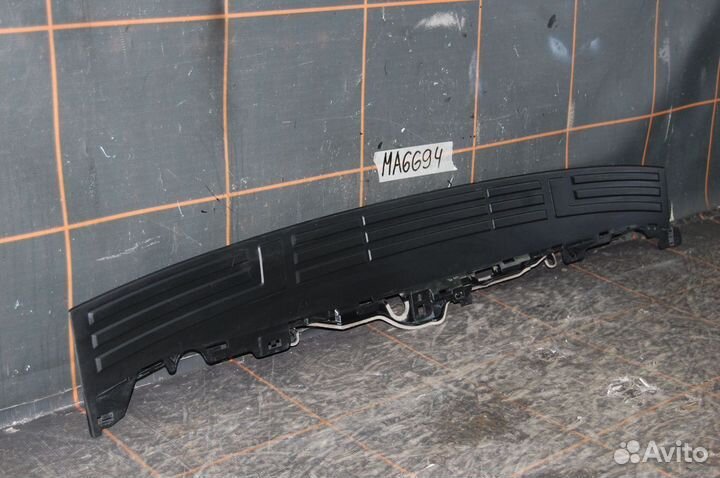 Накладка бампера заднего - Toyota Land Cruiser P