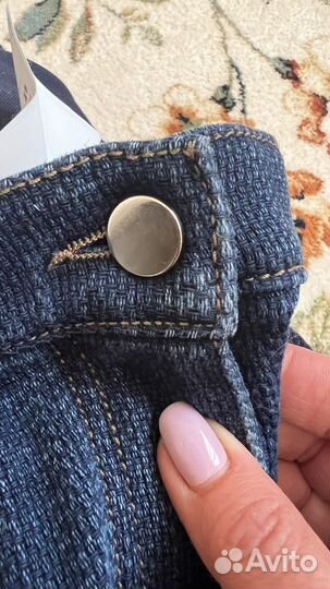 Джинсы синие