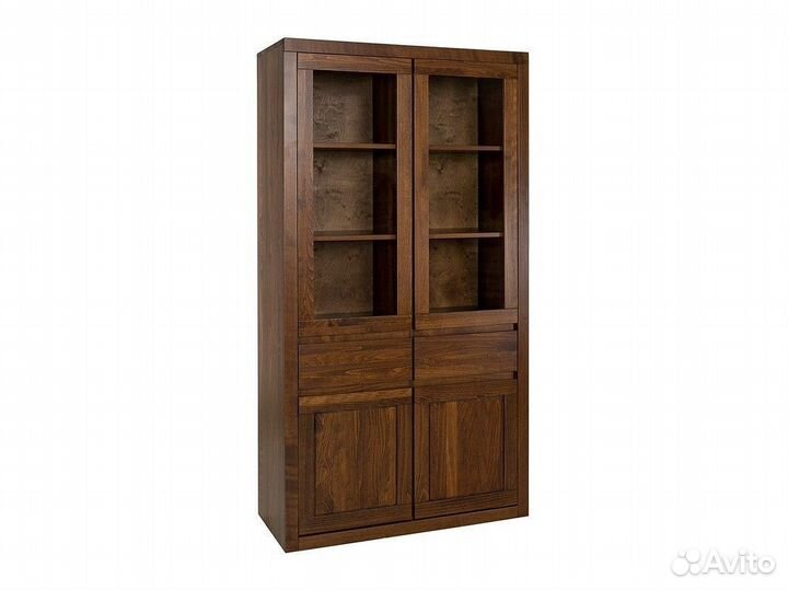 Шкаф серия Вип книжный из натурального дерева