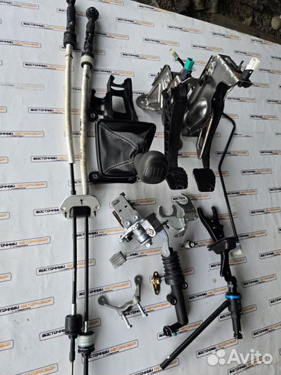 Комплект переделки с робота на механику лада веста