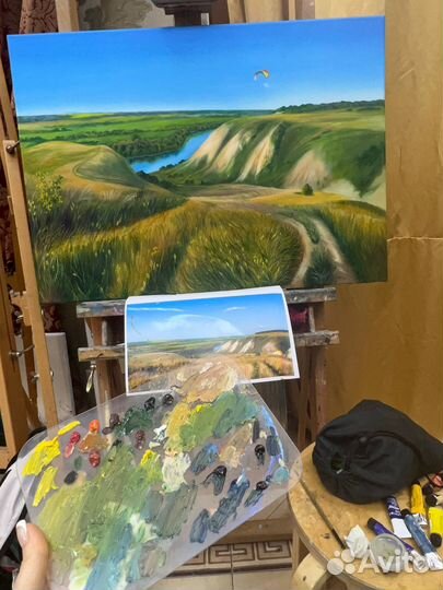 Картина маслом на заказ