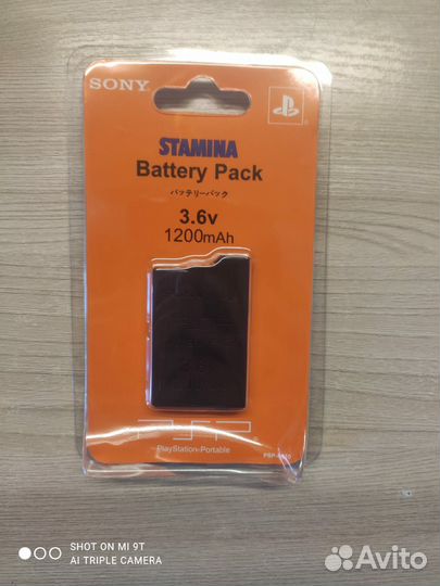 Аккумулятор для sony psp