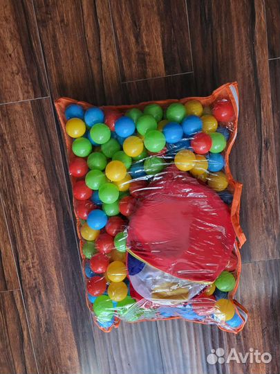 Сухой бассейн с шариками+ пазл