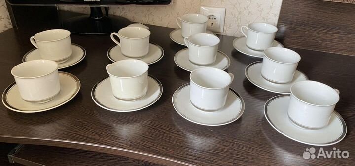 Чайный сервиз Leander Чехия -50 10 пар