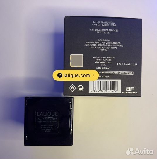 Духи Encre Noire Lalique