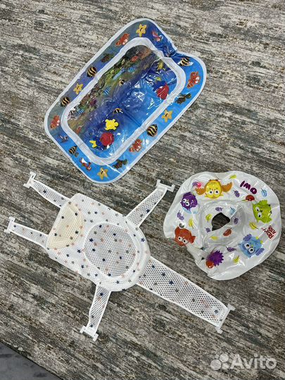 Круг, гамак для купания и водный коврик