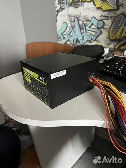 Блок питания aerocool vx plus 500w