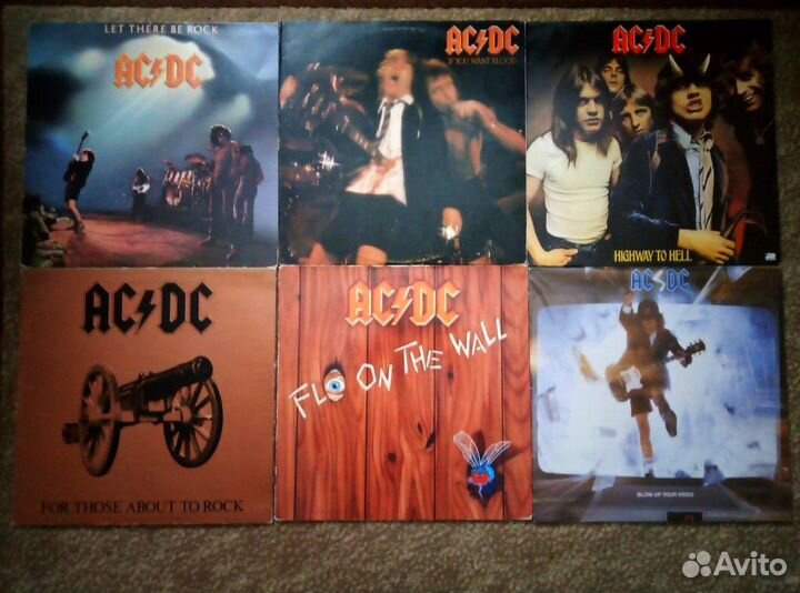 AC/ DC - 1977-2000 Винилы LP Atlantiс