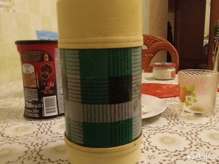 Термос с широким горлом