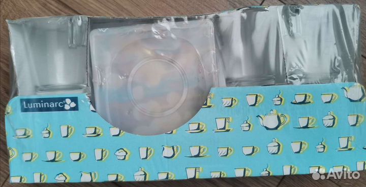 Наборы чайные Luminarc 12предметов новые