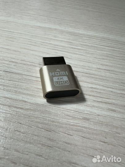 Hdmi заглушка