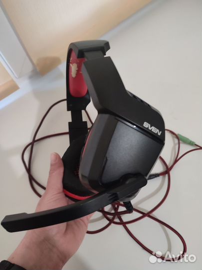 Игровые наушники sven с микрофоном