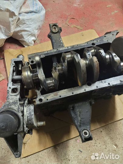 Блок двигателя мерседес 611