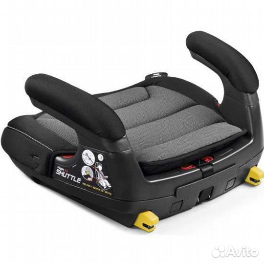Автокресло Peg-Perego Viaggio 2-3 черно-серое