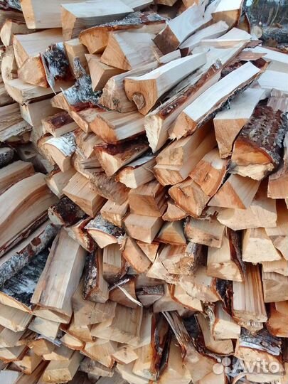 Дрова березовые колотые