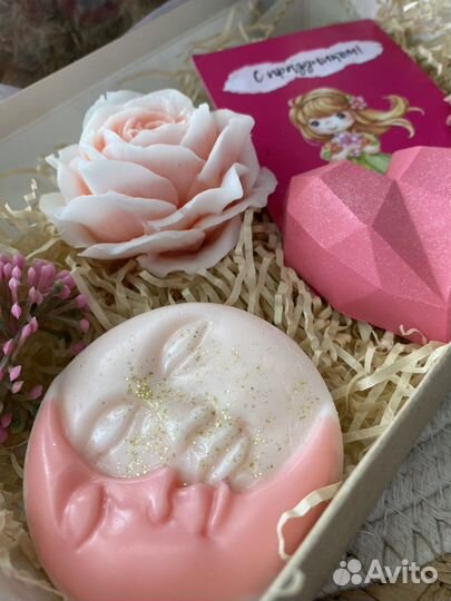 Подарочный набор из мыла ручной работы