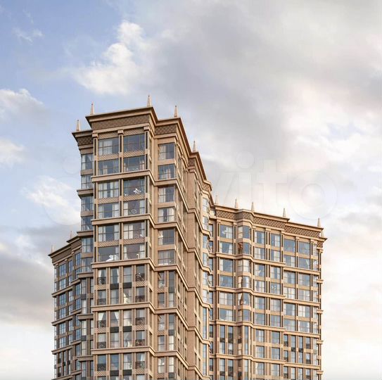 2-к. квартира, 79,5 м², 2/25 эт.