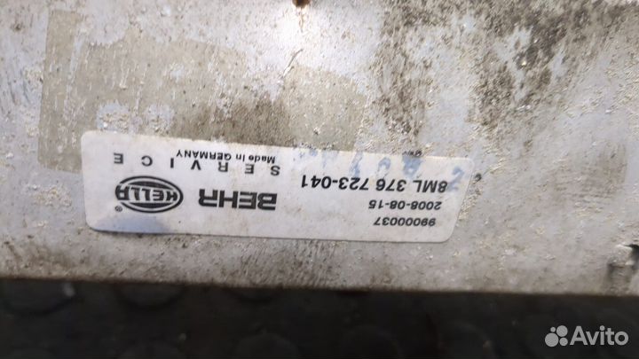 Радиатор интеркулера Mercedes S W220, 2002