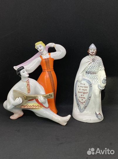Фарфоровые статуэтки СССР