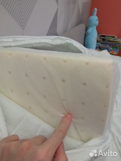 Матрас 120 60 бу кокосовый, кровать детская
