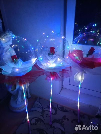 Бобо светодиотныи воздушныи шар