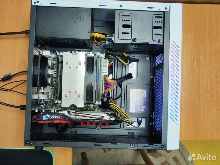 Пк Intel/20 ядер/32 Гб/ ssd512/hdd500/GTX1050Ti4Гб