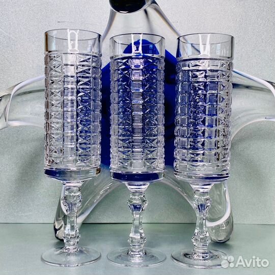 Хрустальные бокалы СССР