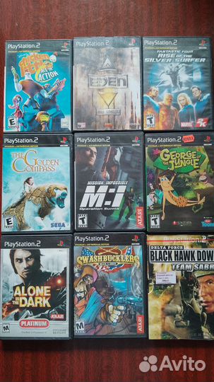 Новые игры для PS2