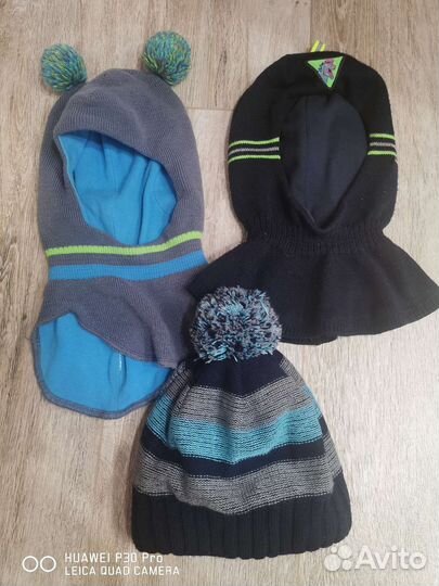 Шапка шлем весна-осень 52-54