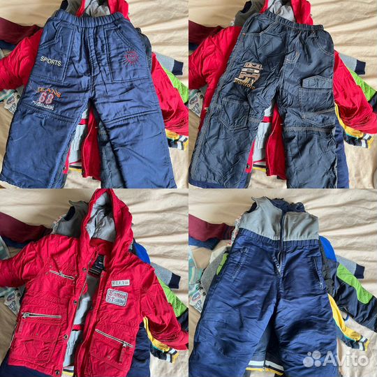 Одежда и обувь на мальчика 2-3 года