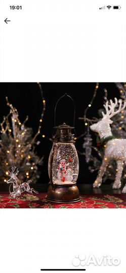 Фонарь декоративный (новогодний)