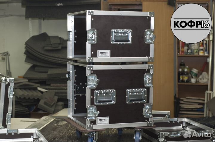 Рэковый кейс (Рэк) высотой 4U, 7U и 12U