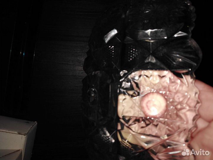 Салатник хрустальный гдр новый