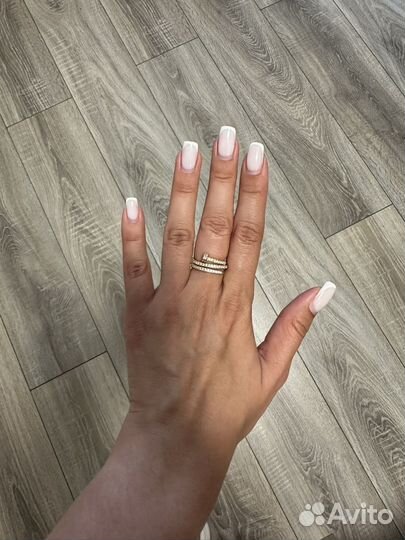 Кольцо под Cartier гвоздь