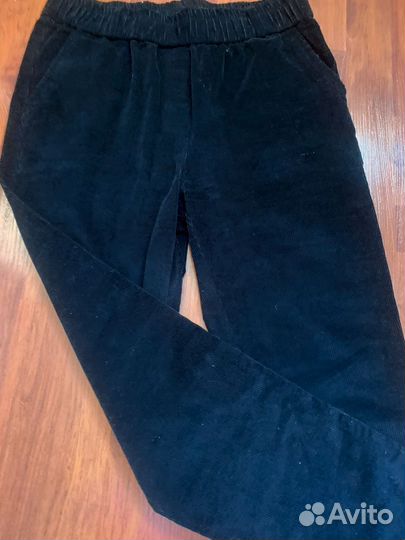 Брюки вельветовые 48-50, женские, на резинке