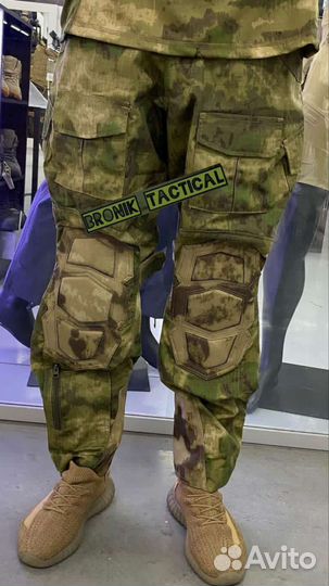 Боевые штаны и рубаха в одном комплекте цвет мох
