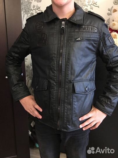 Куртка деми котон для мальчика новая