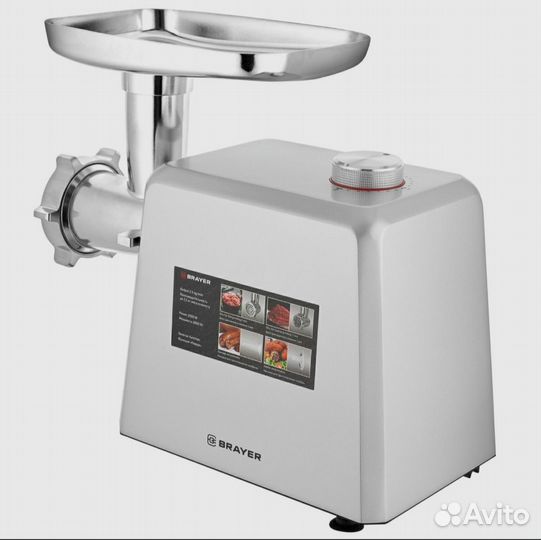 Новая мясорубка электрическая brayer BR1605