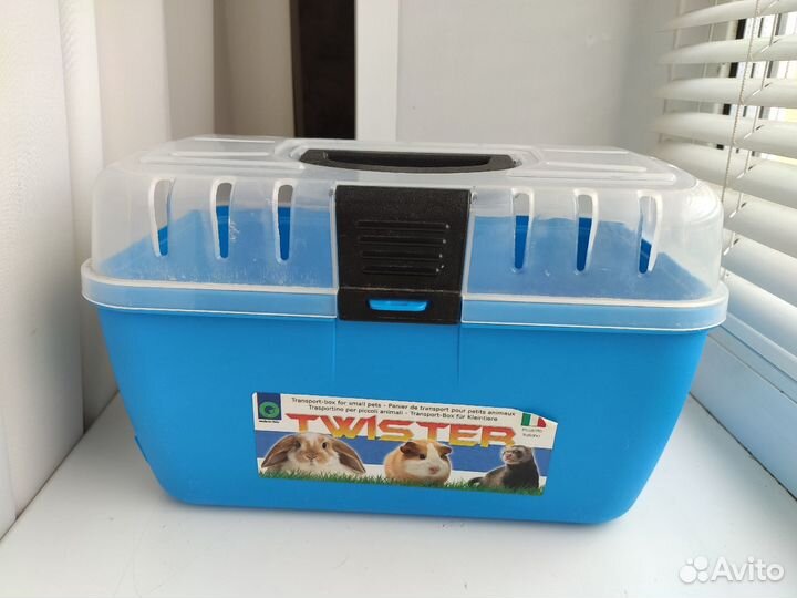 Клетка для грызунов хомяков 2 этажа и переноска