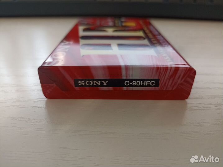 Кассета запечатанная Sony c-90hfc hf 90 iec/type 1