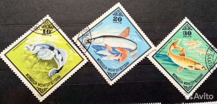 Редкие марки Монголии (обмен)