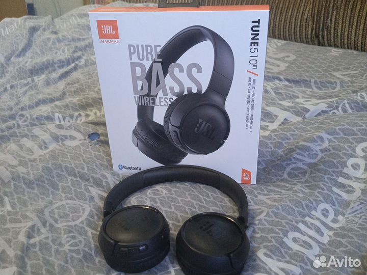 Беспроводные наушники jbl tune 510bt бу